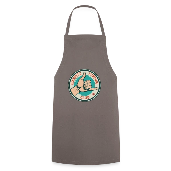 Biarritz Surfing Club | T-Shirt Onde & Style Basque sur Tablier de cuisine