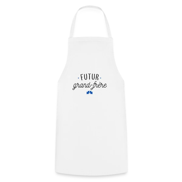 Futur Grand Frère sur Tablier de cuisine