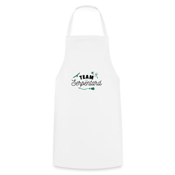 Team Serpentard - Fier et Ambitieux sur Tablier de cuisine