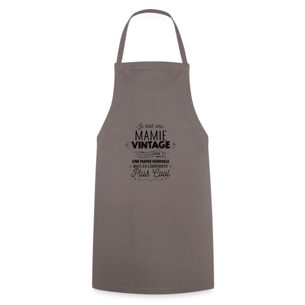Mamie Vintage, Carrément Plus Cool sur Tablier de cuisine