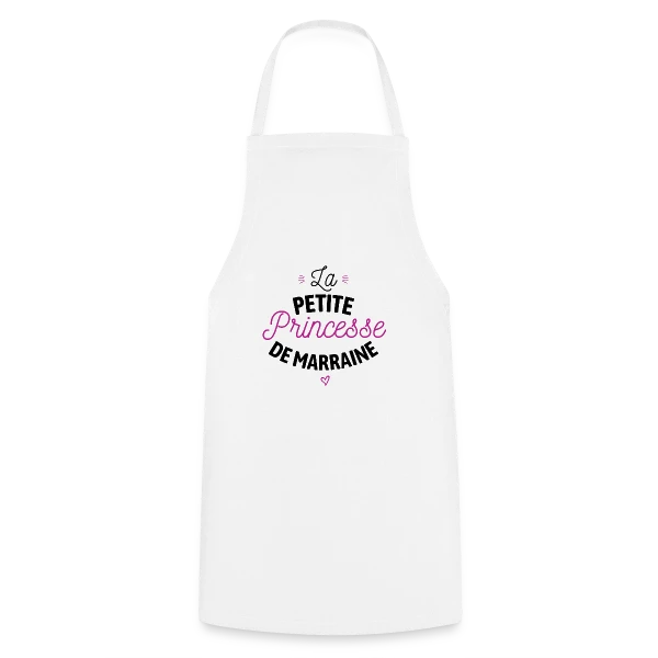 Ma Filleule, Ma Princesse sur Tablier de cuisine