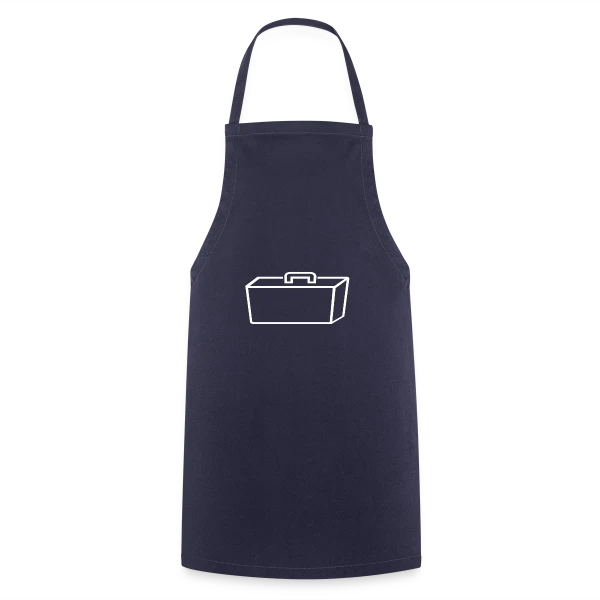 Valise Blanche Épurée sur Tablier de cuisine