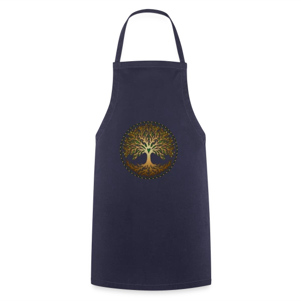 Yggdrasil: Arbre de Vie Celtique & Nordique sur Tablier de cuisine