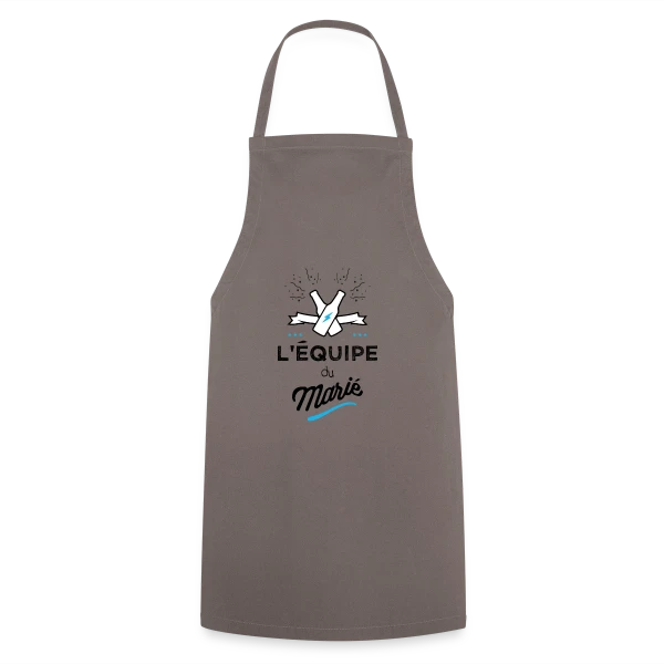 EVG L'Équipe du Marié sur Tablier de cuisine