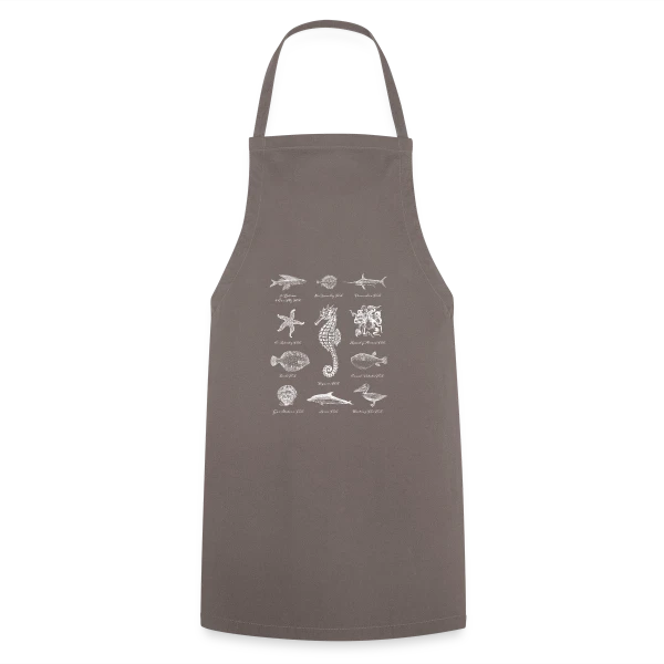 Créatures Marines Océan sur Tablier de cuisine