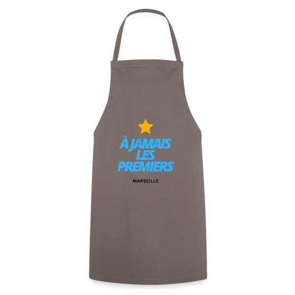 OM À Jamais Les Premiers (Bleu) sur Tablier de cuisine