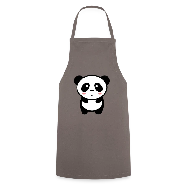 Panda Kawaii : Adorable et Tendance sur Tablier de cuisine