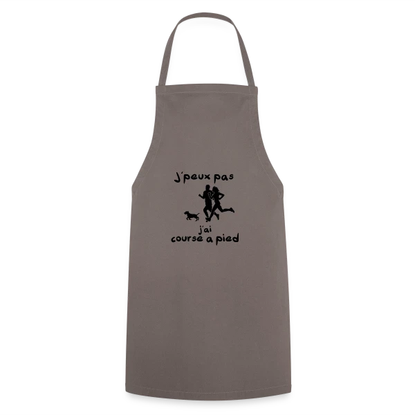 J'peux pas, j'ai Course à Pied (Jogging, Running) sur Tablier de cuisine