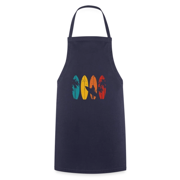 Surfeur Vintage | Cadeau Rétro sur Tablier de cuisine