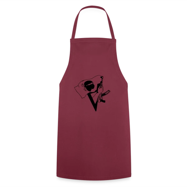 Corse Armée et Fière sur Tablier de cuisine