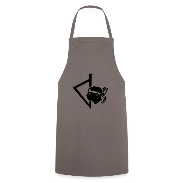 Tête de Maure Corse Classique sur Tablier de cuisine