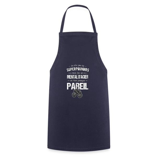 Motivation Sport: Mental d'Acier sur Tablier de cuisine