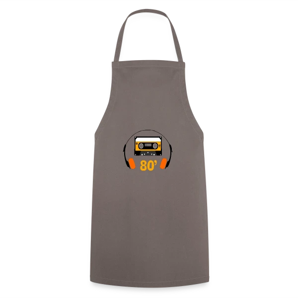 Cassette Années 80 sur Tablier de cuisine