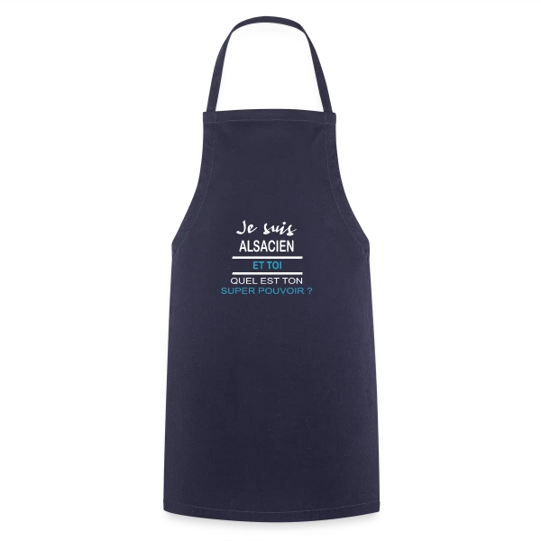 Mon Super Pouvoir Alsacien sur Tablier de cuisine