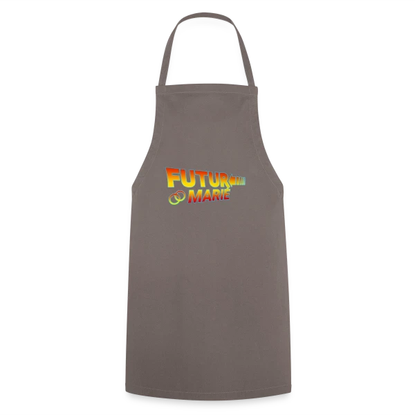 Futur Marié Style Cinéma sur Tablier de cuisine