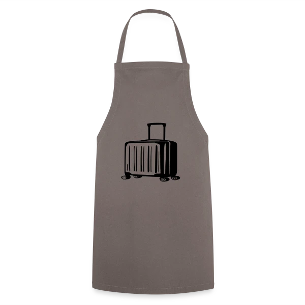 Valise de Voyage Élégante sur Tablier de cuisine