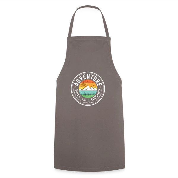 Lever de Soleil Montagneux sur Tablier de cuisine