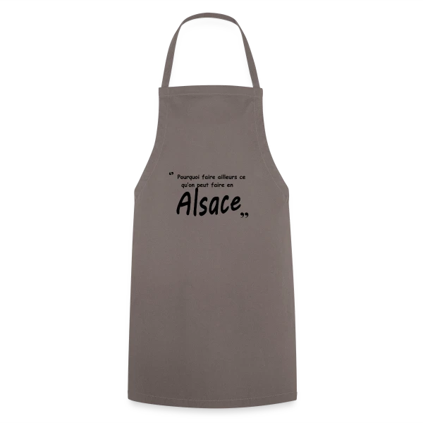 Design Alsace pour Alsaciens sur Tablier de cuisine