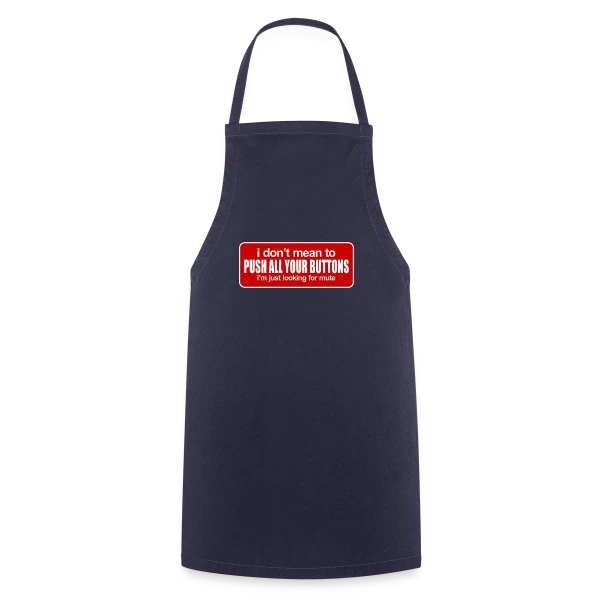 Boutons et Mode Silencieux sur Tablier de cuisine