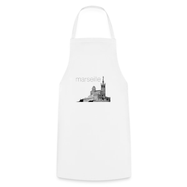 Notre-Dame de la Garde Marseille sur Tablier de cuisine
