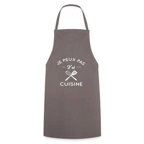 Humour : Je Peux Pas, J'ai Cuisine ! sur Tablier de cuisine