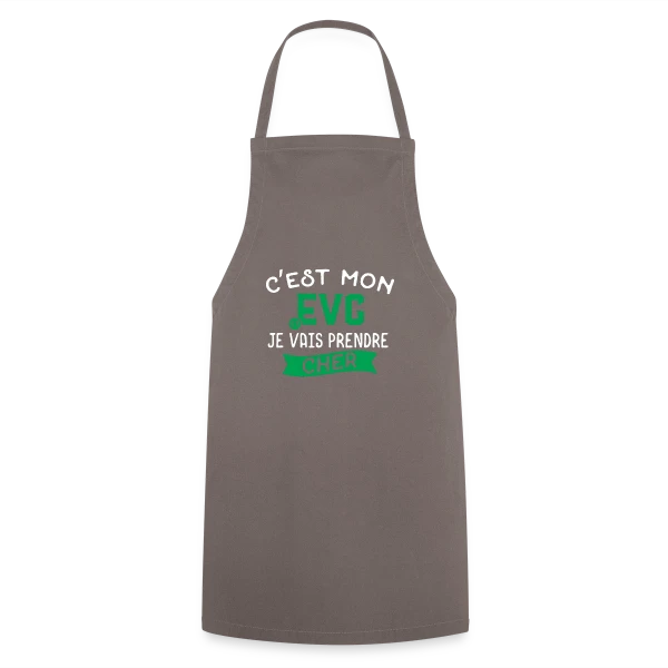EVG Je Vais Prendre Cher sur Tablier de cuisine