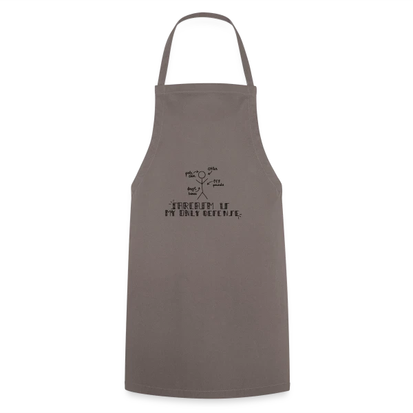 Sarcasme Ma Seule Défense sur Tablier de cuisine