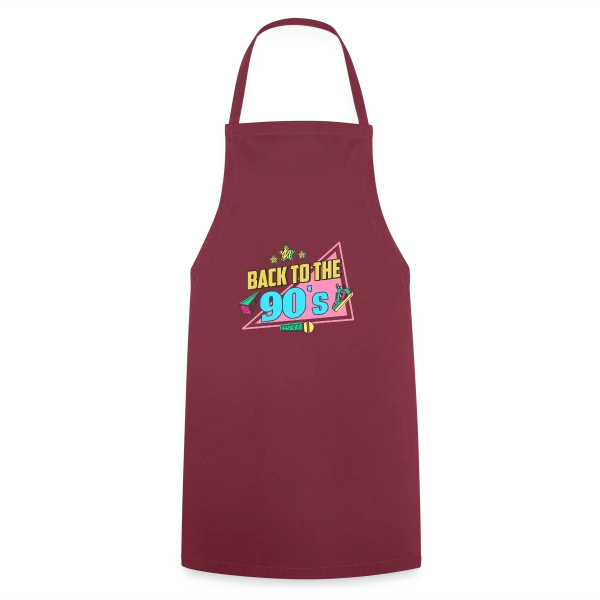 Retour aux Années 90 Funky sur Tablier de cuisine