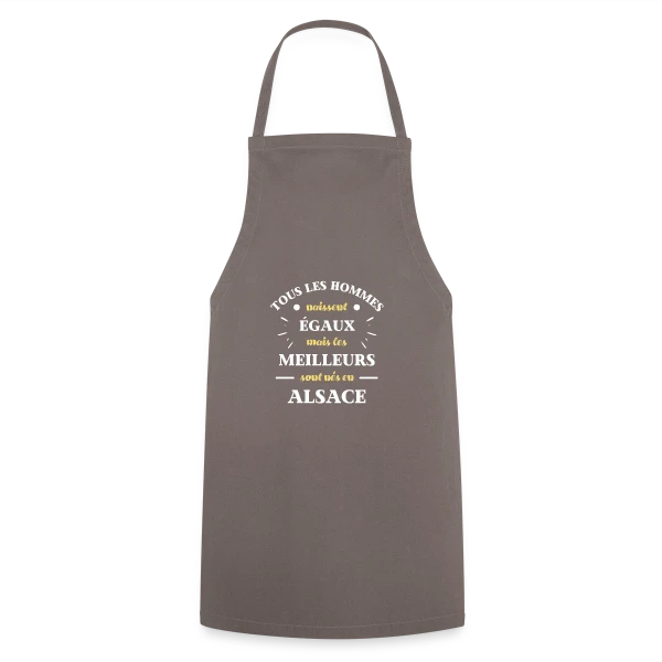 Hommes Égaux Alsace sur Tablier de cuisine