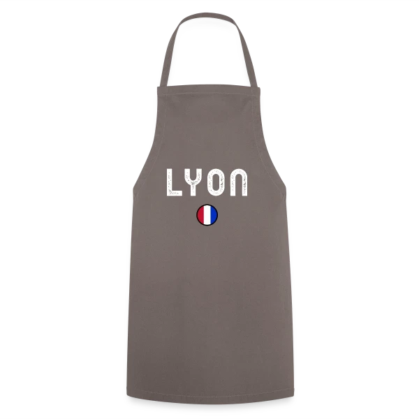 Drapeau Français Rond sur Tablier de cuisine