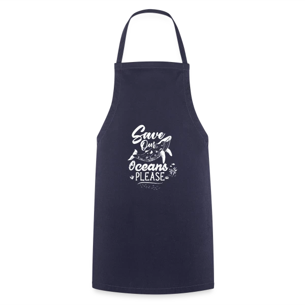 Sauvons Nos Océans sur Tablier de cuisine