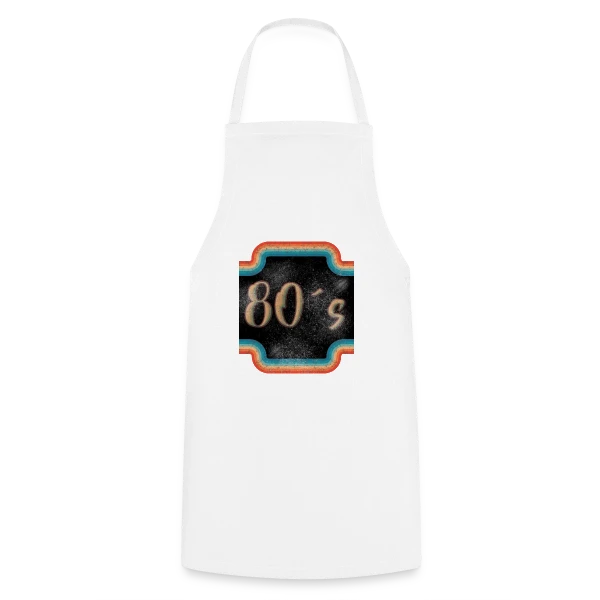 Rétro Années 80 Vintage sur Tablier de cuisine
