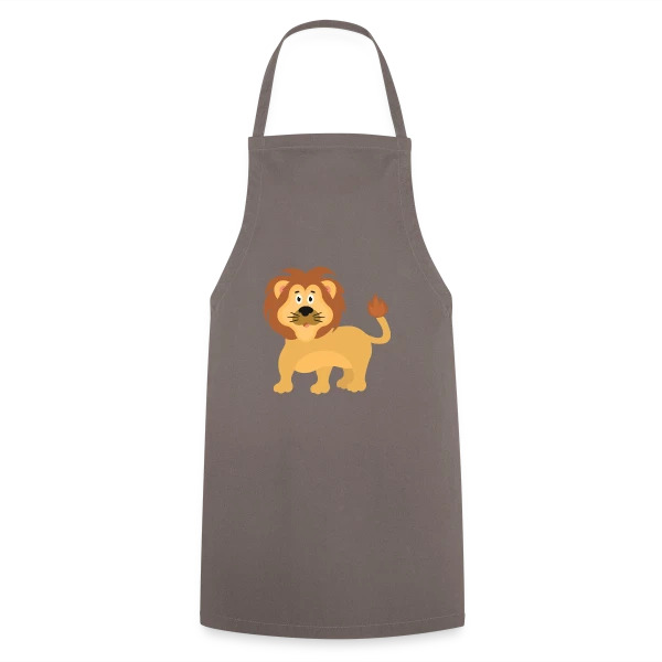 Petit Lion Mignon sur Tablier de cuisine