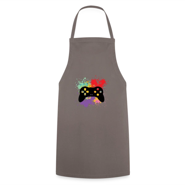 Ma Console, Ma Vie : T-shirt Gamer Rétro Passion sur Tablier de cuisine