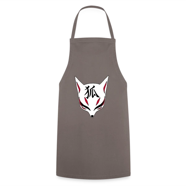 Renard Kitsune Manga & Kanji sur Tablier de cuisine