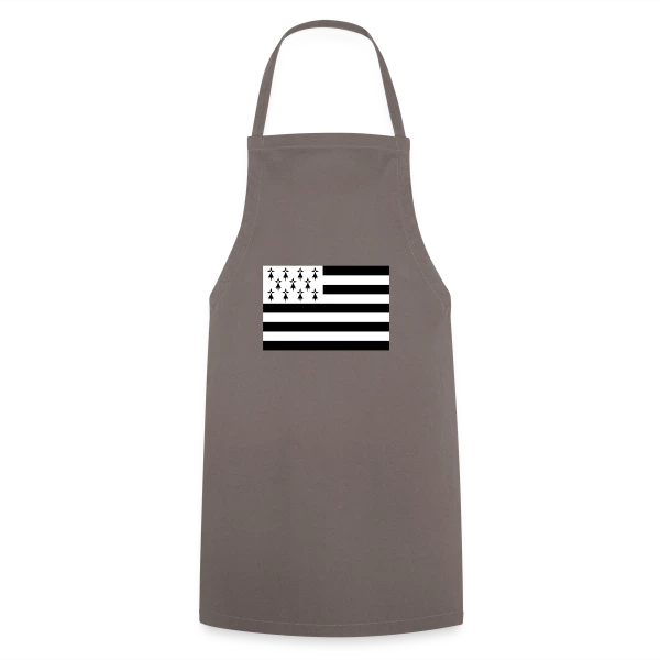 Drapeau Breton Gwenn ha Du sur Tablier de cuisine