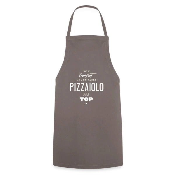 Le Vrai Maître Pizzaiolo sur Tablier de cuisine