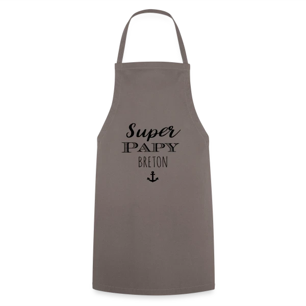 Super Papy Breton sur Tablier de cuisine