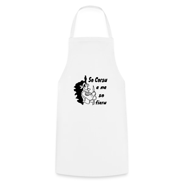 Fier d'être Corse sur Tablier de cuisine