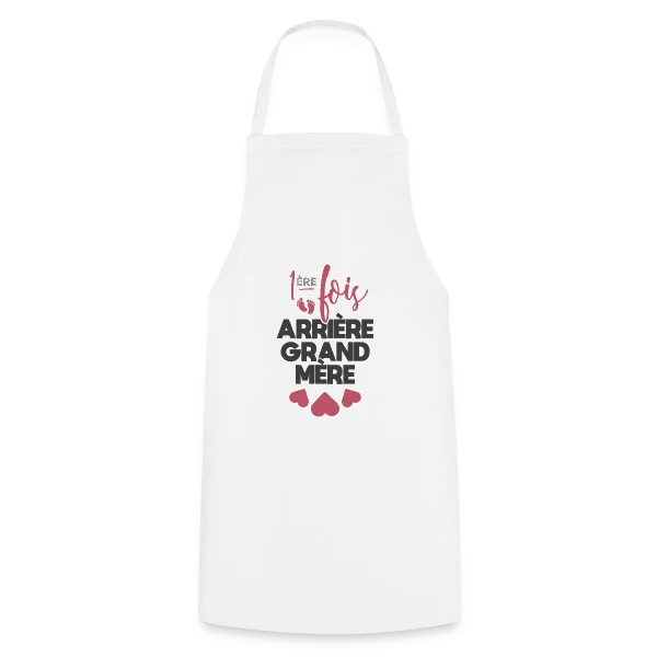 Future Arrière-Grand-Mère Fière sur Tablier de cuisine