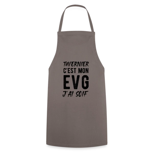 EVG Tavernier J'ai Soif sur Tablier de cuisine