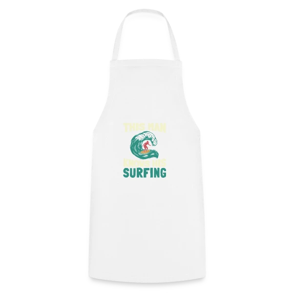 Surfeur | Roi des Vagues sur Tablier de cuisine