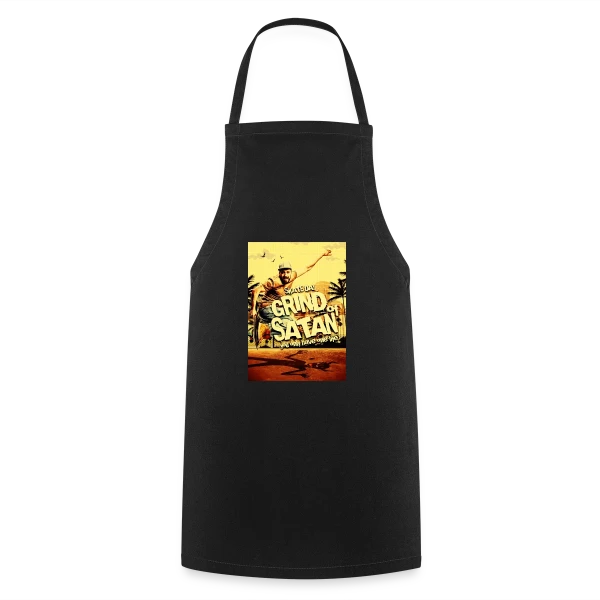 Skate Satanique Vintage & Humour sur Tablier de cuisine