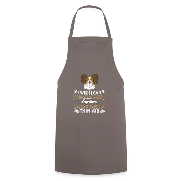 Chien Papillon Magique sur Tablier de cuisine