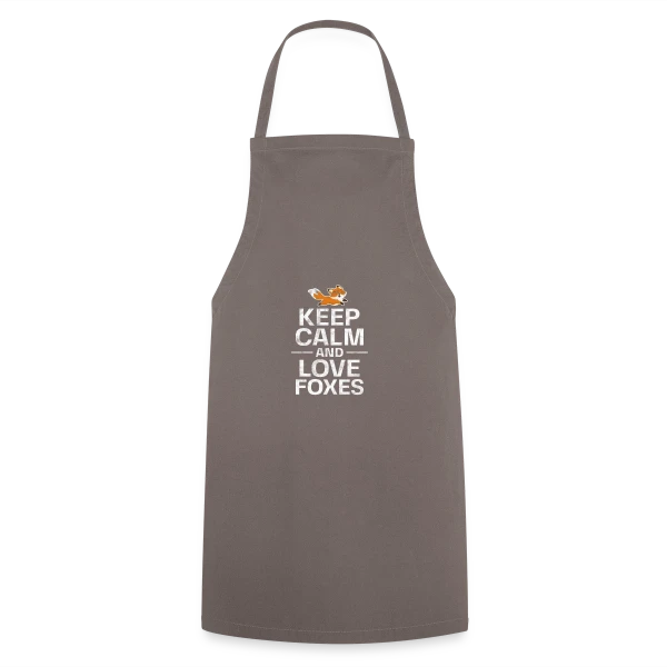 Renard Agile Mignon sur Tablier de cuisine