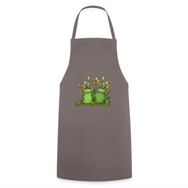 Craquant Motif Grenouille sur Tablier de cuisine