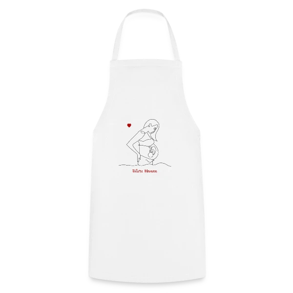 Future Maman : Douce Attente sur Tablier de cuisine