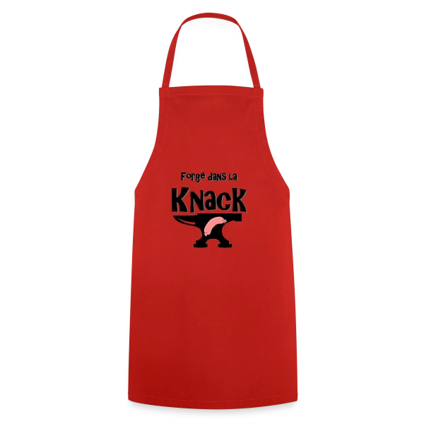 Forgé dans la Knack sur Tablier de cuisine