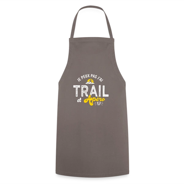 Je Peux Pas, J'ai Trail et Apéro Run Ultra Trail sur Tablier de cuisine