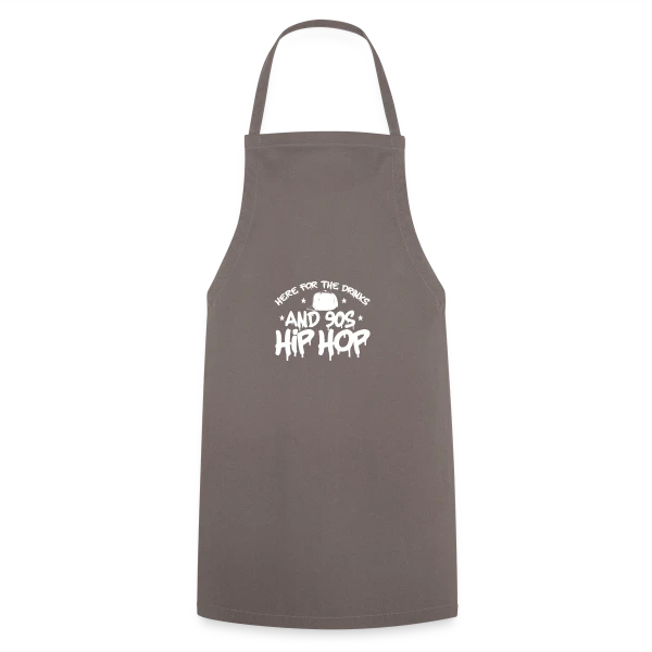 Classiques Hip Hop & Rap des Années 90 sur Tablier de cuisine